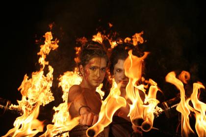 Flambal Olek - Feuershow Berlin