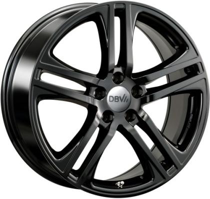 DBV Mauritius 9 0 x 20 Zoll schwarz oder silber front poliert