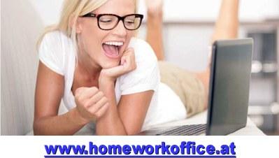 Arbeiten von Zuhause über PC und Internet. Online Job.