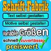 MOTORRAD AUFKLEBER - SCHRIFT-FABRIK. DE